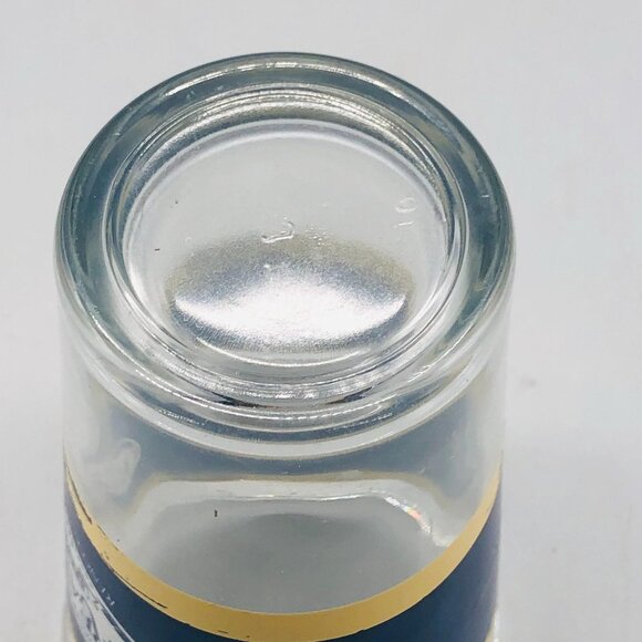 Great Basin Brewing co. blue and yellow design, solid glass cup, blue white READ - Picture 6 of 6